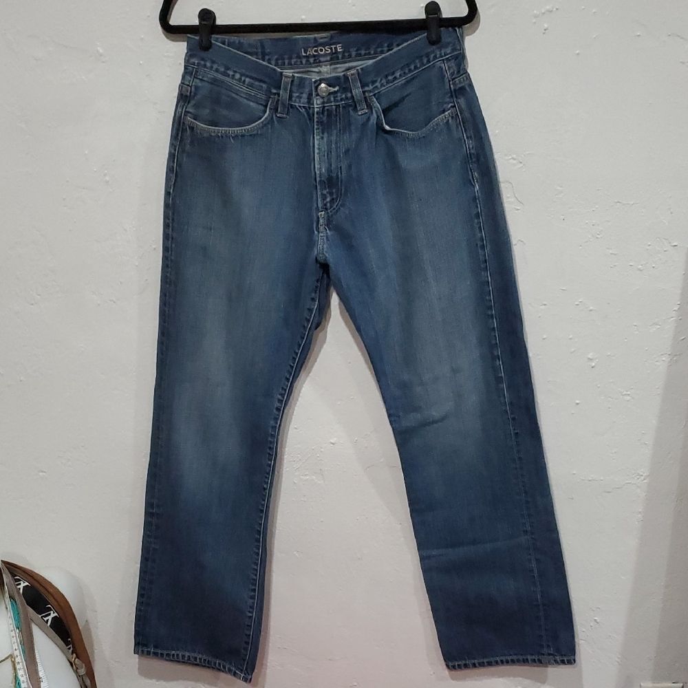 Vintage Lacoste Men's Classic Denim Jeans Size 33